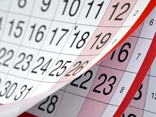 calendar ziua daruirii