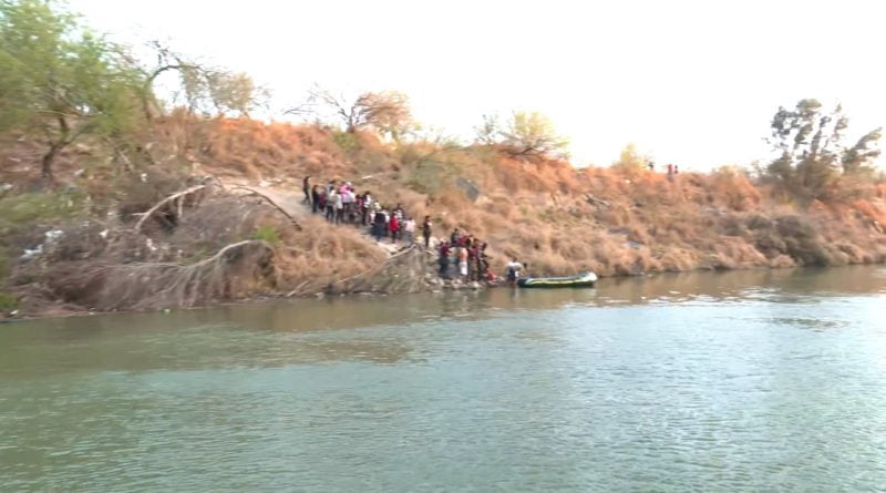 migranti rio grande mexic sua statele unite