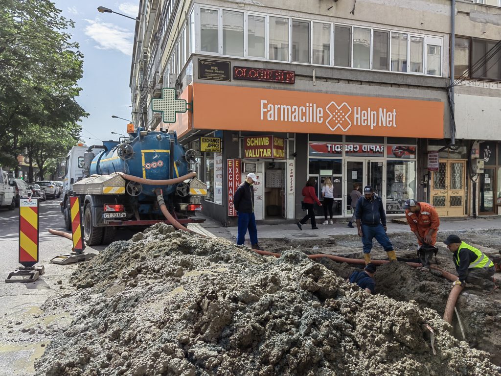 Rețeaua de apă, în lucrări de modernizare RAJA Constanța OPREȘTE apa